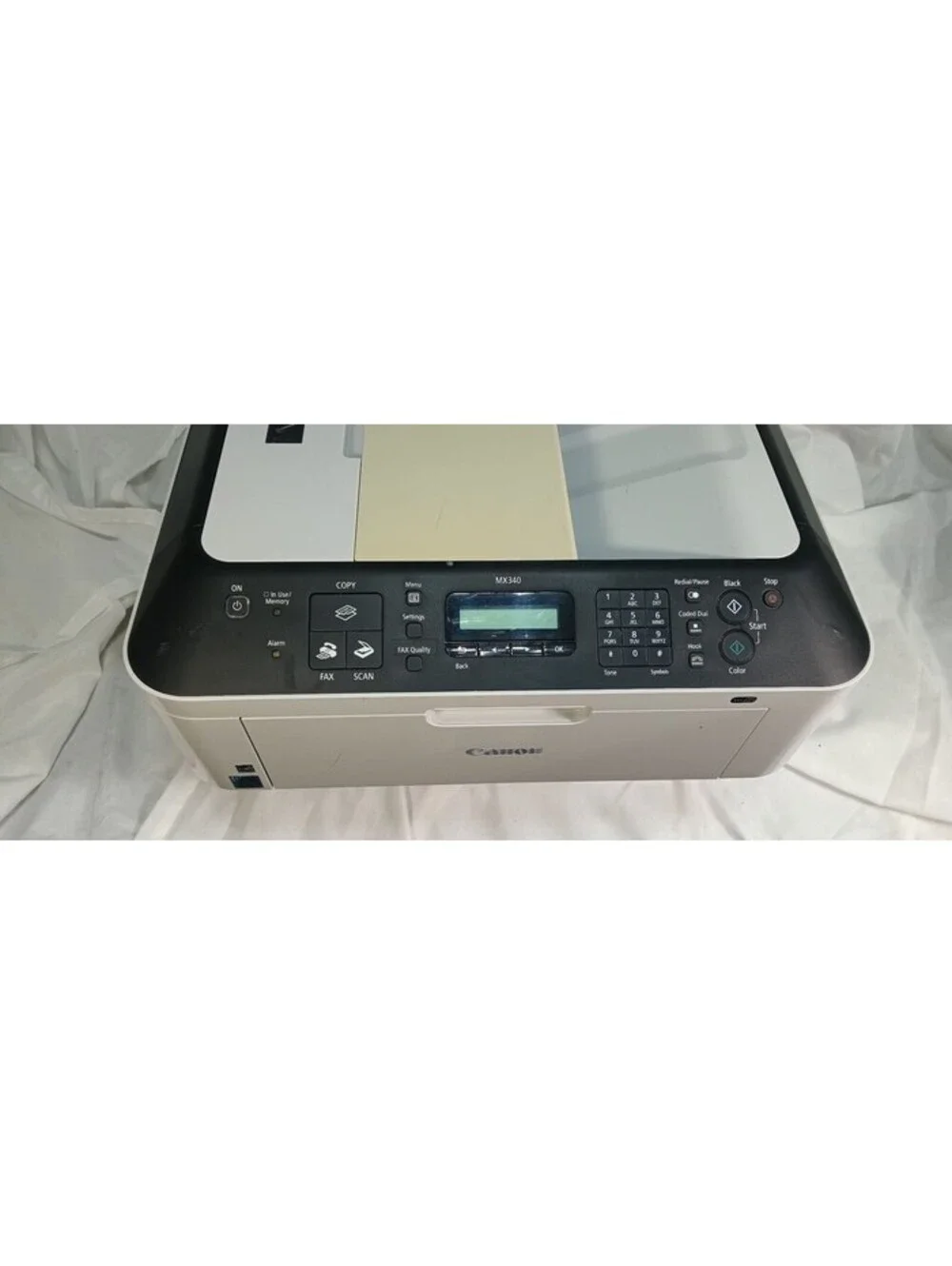 Canon PIXMA MX340 Wireless All-In-One Printer Scanner Copier Fax Pre-Owned